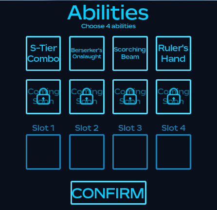 Abilities Page Preview