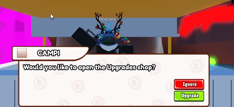 Upgrades Shop Preview